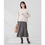 【洗える】フェイクスエードランダムプリーツスカート | a.v.v【WOMEN】 | 詳細画像23