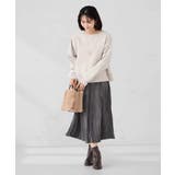 【洗える】フェイクスエードランダムプリーツスカート | a.v.v【WOMEN】 | 詳細画像25