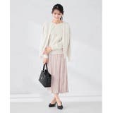 【洗える】フェイクスエードランダムプリーツスカート | a.v.v【WOMEN】 | 詳細画像7