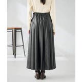 【洗える】レザープリーツスカート | a.v.v【WOMEN】 | 詳細画像13