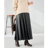 【洗える】レザープリーツスカート | a.v.v【WOMEN】 | 詳細画像3