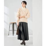 【洗える】レザープリーツスカート | a.v.v【WOMEN】 | 詳細画像4