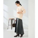 【洗える】レザープリーツスカート | a.v.v【WOMEN】 | 詳細画像5