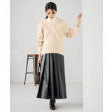 【洗える】レザープリーツスカート | a.v.v【WOMEN】 | 詳細画像7