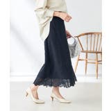 フラワー刺繍スカート | a.v.v【WOMEN】 | 詳細画像7 