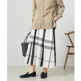 ビックチェックタフタスカート | a.v.v【WOMEN】 | 詳細画像15