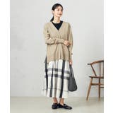 ビックチェックタフタスカート | a.v.v【WOMEN】 | 詳細画像18