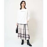 ビックチェックタフタスカート | a.v.v【WOMEN】 | 詳細画像22