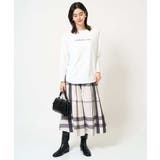 ビックチェックタフタスカート | a.v.v【WOMEN】 | 詳細画像24
