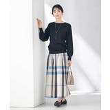 ビックチェックタフタスカート | a.v.v【WOMEN】 | 詳細画像3