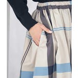 ビックチェックタフタスカート | a.v.v【WOMEN】 | 詳細画像30