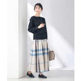 ビックチェックタフタスカート | a.v.v【WOMEN】 | 詳細画像5