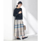 ビックチェックタフタスカート | a.v.v【WOMEN】 | 詳細画像6