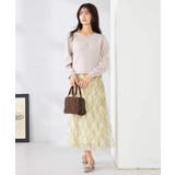 チェック柄チュールスカート | a.v.v【WOMEN】 | 詳細画像16 