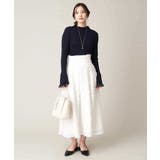 フリンジジャガードタックフレアスカート | a.v.v【WOMEN】 | 詳細画像3 