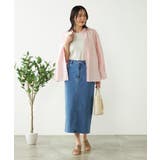 デニムナロースカート | a.v.v【WOMEN】 | 詳細画像22 