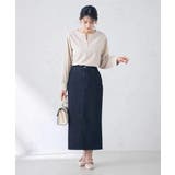 デニムナロースカート | a.v.v【WOMEN】 | 詳細画像4 