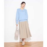 【洗える】落ち感フレアスカート | a.v.v【WOMEN】 | 詳細画像5