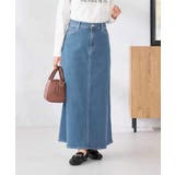 Aラインデニムスカート | a.v.v【WOMEN】 | 詳細画像1 