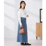 Aラインデニムスカート | a.v.v【WOMEN】 | 詳細画像6 