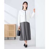 【洗える/イージーケア】シルキーサテンフレアスカート | a.v.v【WOMEN】 | 詳細画像9 