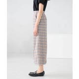 【洗濯機で洗える】ギンガムチェック柄ナロースカート | a.v.v【WOMEN】 | 詳細画像10