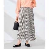 ギンガムチェックプリーツスカート | a.v.v【WOMEN】 | 詳細画像1 