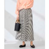 ギンガムチェックプリーツスカート | a.v.v【WOMEN】 | 詳細画像2 