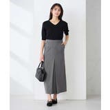 ウエストリボングレンチェックスカート[WEB限定サイズ] | a.v.v【WOMEN】 | 詳細画像4 