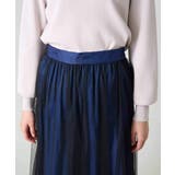 【洗濯機で洗える】チュールサテンスカート | a.v.v【WOMEN】 | 詳細画像25 
