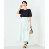 【洗える/イージーケア/接触冷感/毛玉になりにくい】シアーフレアスカート | a.v.v【WOMEN】 | 詳細画像11