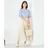 【洗える/イージーケア/接触冷感/毛玉になりにくい】シアーフレアスカート | a.v.v【WOMEN】 | 詳細画像20