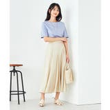 【洗える/イージーケア/接触冷感/毛玉になりにくい】シアーフレアスカート | a.v.v【WOMEN】 | 詳細画像21
