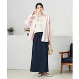 【洗える/UVカット/接触冷感】麻調ナロースカート | a.v.v【WOMEN】 | 詳細画像10