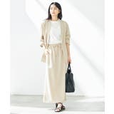 【洗える/UVカット/接触冷感】麻調ナロースカート | a.v.v【WOMEN】 | 詳細画像17