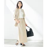 【洗える/UVカット/接触冷感】麻調ナロースカート | a.v.v【WOMEN】 | 詳細画像18