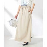 【洗える/UVカット/接触冷感】麻調ナロースカート | a.v.v【WOMEN】 | 詳細画像19