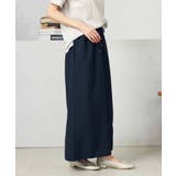 【洗える/UVカット/接触冷感】麻調ナロースカート | a.v.v【WOMEN】 | 詳細画像3