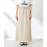 【洗える/UVカット/接触冷感】麻調ナロースカート | a.v.v【WOMEN】 | 詳細画像30