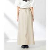 【洗える/UVカット/接触冷感】麻調ナロースカート | a.v.v【WOMEN】 | 詳細画像32