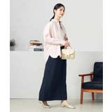 【洗える/UVカット/接触冷感】麻調ナロースカート | a.v.v【WOMEN】 | 詳細画像9