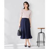 【接触冷感 UVカット】リネンライクフレアスカート【セットアップ対応 アンチピリ… | a.v.v【WOMEN】 | 詳細画像5 