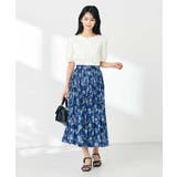 【洗える】プリントランダムプリーツスカート | a.v.v【WOMEN】 | 詳細画像10 