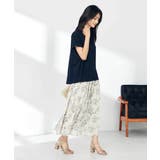 【洗える】プリントランダムプリーツスカート | a.v.v【WOMEN】 | 詳細画像18 