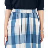 【接触冷感/洗える】ビックチェックタフタスカート | a.v.v【WOMEN】 | 詳細画像29 