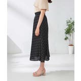 ドットフレアスカート | a.v.v【WOMEN】 | 詳細画像23 