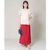 【洗える/ひんやりタッチ裏地】イージーナロースカート | a.v.v【WOMEN】 | 詳細画像6