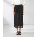 スパンコールナロースカート | a.v.v【WOMEN】 | 詳細画像14 