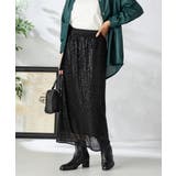 スパンコールナロースカート | a.v.v【WOMEN】 | 詳細画像9 