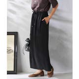 【接触冷感裏地/洗える】ドロストイージーナロースカート | a.v.v【WOMEN】 | 詳細画像1 